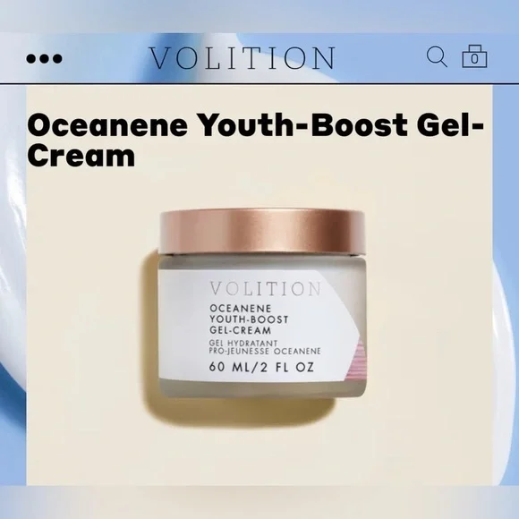 Volition Beauty Oceanene Youth - Boost Facial Gel Cream 2 Oz New In Box - Picture 5 of 10
